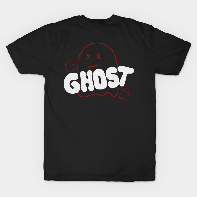 T-shirt Ghost Simple for Daily and Gift by IXIVENCI